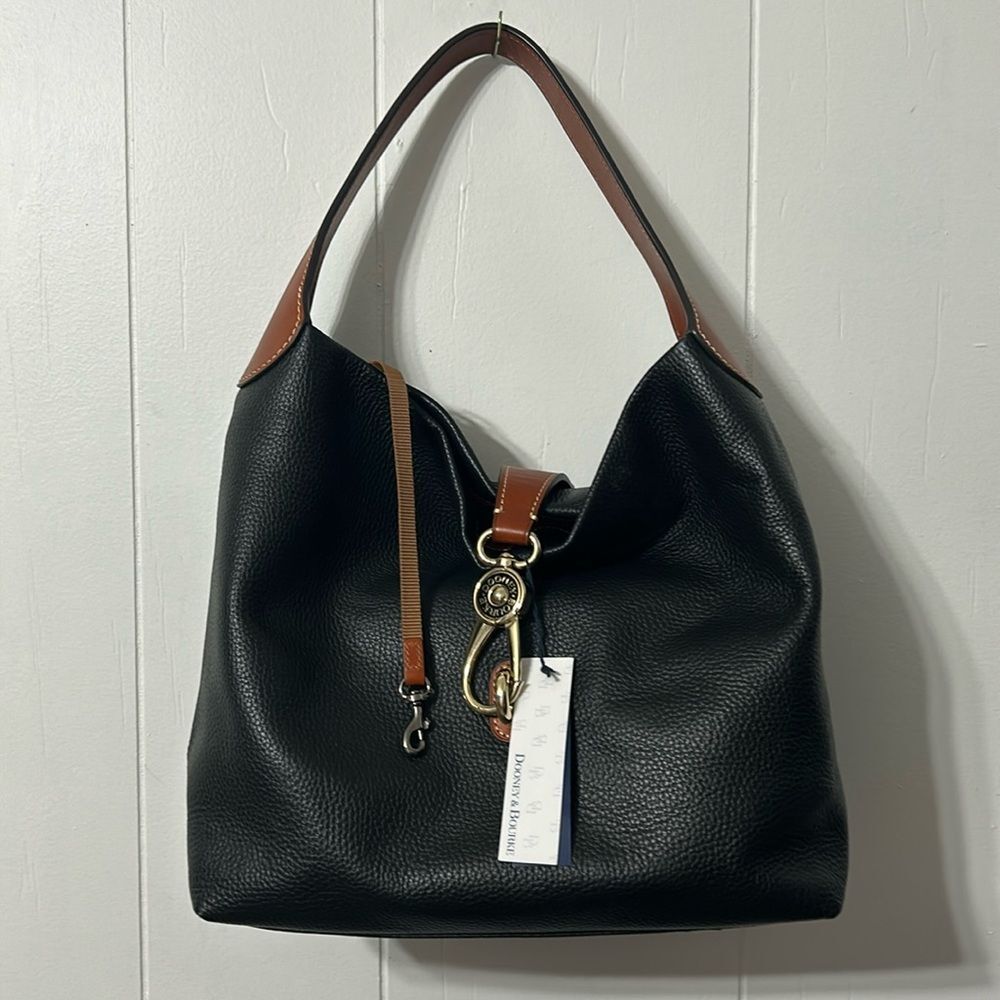 NWT Dooney & Bourke logo lock shoulder bag